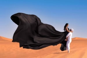 Dubai: Flying dress photoshoot