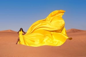 Dubai: Flying dress photoshoot
