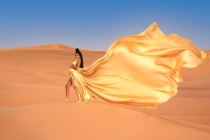 Dubai: Fotoshoot i flyvende kjole