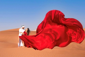 Dubai: Fotoshoot i flyvende kjole