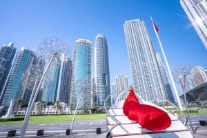 Dubai Flying Dress Photoshooting With Red Dress