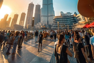 Dubai: Private City Tour with Frame and Burj Khalifa Ticket