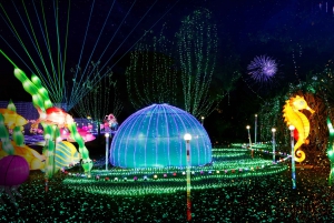 Dubai: Garden Glow Entry Ticket with Dinosaur Park Access