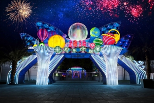 Dubai: Garden Glow Entry Ticket with Dinosaur Park Access