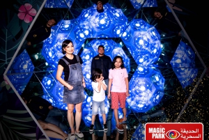 Dubai: Garden Glow Entry Ticket with Dinosaur Park Access