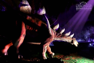 Dubai: Garden Glow Entry Ticket with Dinosaur Park Access