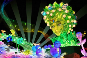 Dubai: Garden Glow Entry Ticket with Dinosaur Park Access