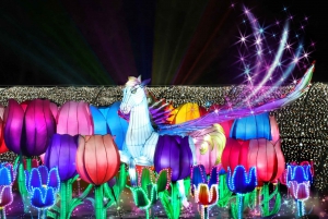 Dubai: Garden Glow Entry Ticket with Dinosaur Park Access