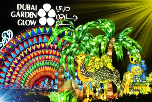 Dubai: Garden Glow Entry Ticket with Dinosaur Park Access
