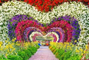 Dubai: Global Village & Miracle Garden with Hotel Transfers