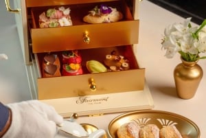 Dubai: Gouden afternoon tea bij Fairmont The Palm