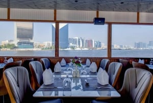 Dubai: Golden Hour Luxury Cruise with Dinner & Entertainment