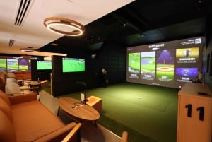 Dubai: Golf Simulator Spelen & Dineren