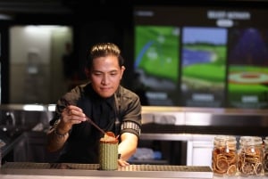 Dubai: Golf Simulator Spelen & Dineren