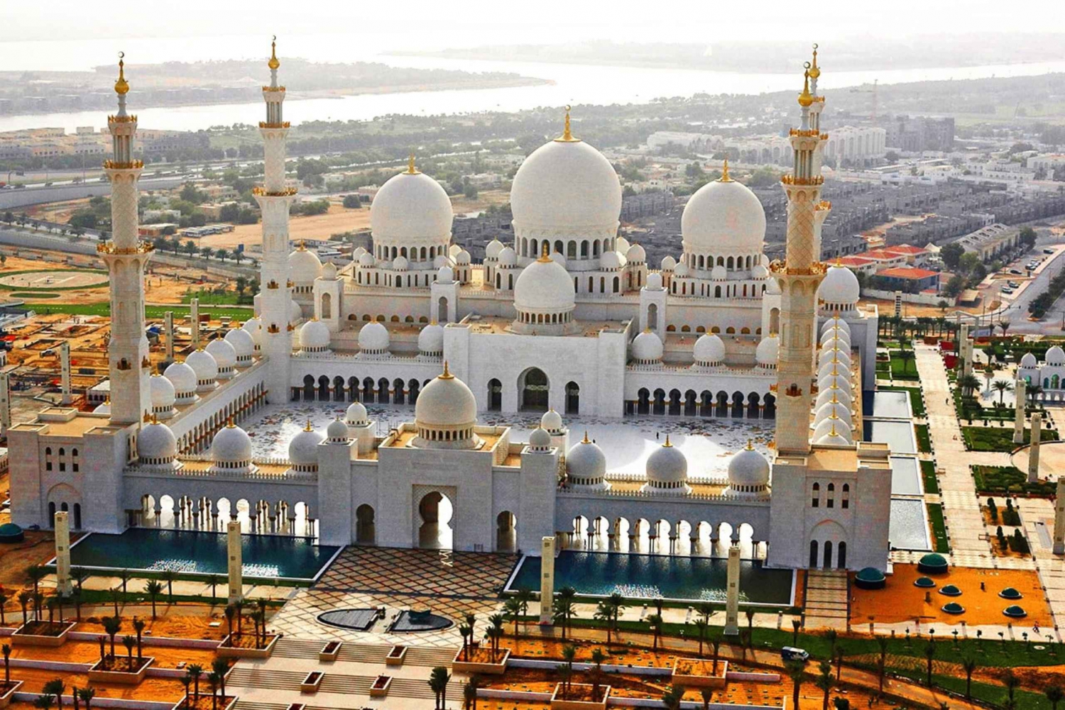 Dubai: Stora moskén & Abu Dhabi heldags sightseeingtur