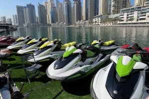 Dubai: Guided Jetski Ride with Dubai Eye and the Palm Views