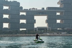 Dubai: Guided Jetski Ride with Dubai Eye and the Palm Views