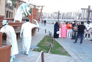 Tour guidato della città vecchia di Dubai, Abra Boat, Souk dell'oro e delle spezie