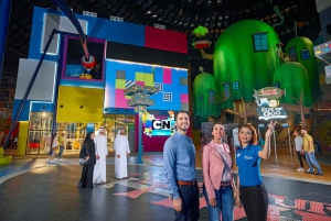 Dubai: Guided Sightseeing Tour and IMG Theme Park Ticket
