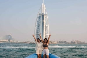 Dubai: Opastettu pikaveneen kiertoajelu.