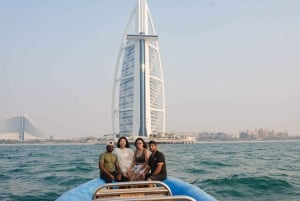 Dubai: Passeio turístico guiado em lancha rápida