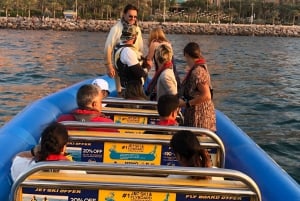 Dubai: Guidet byomvisning med hurtigbåt, severdigheter og iskrem.