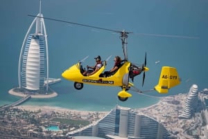 Dubai: Gyrocopter-Schnupperflug