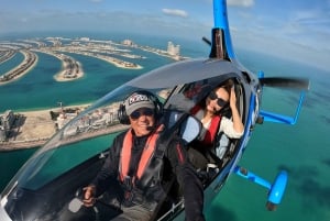 Dubai: Introduktionsflyvning med gyrokopter