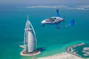 Dubai: Introduktionsflygning med gyrokopter