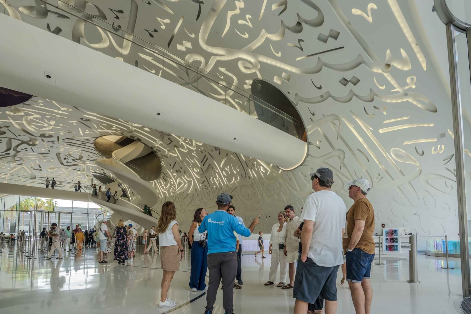 Dubai: Halvdagstur med den blå moské, bækken og souks