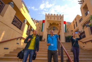 Dubai: Halvdags stadsrundtur med Blå moskén, Creek och Souks