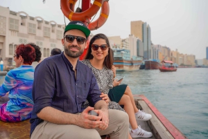 Dubai: Halvdagstur med den blå moské, bækken og souks