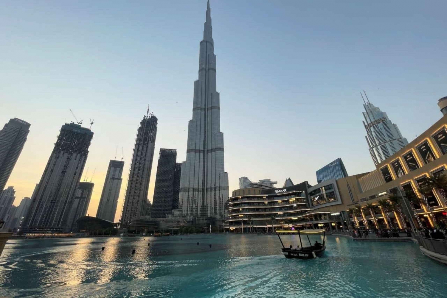 Halvdags bytur i Dubai med inngang til Burj Khalifa
