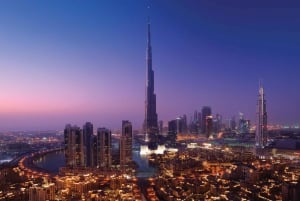 Dubai: Private Halbtagestour mit Burj-Khalifa-Ticket