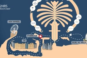 Дубайская гавань: роскошная прогулка на яхте с возможностью барбекю