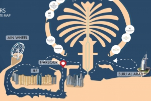 Dubai: Harbor Yacht Tour with BBQ Meal and Drinks