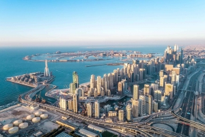 Dubai: Helicopter Flight Over The Palm Jumeirah