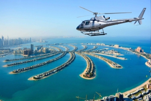 Dubai: Helicopter Flight Over The Palm Jumeirah