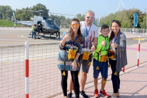 Dubai: Helicopter Flight Over The Palm Jumeirah