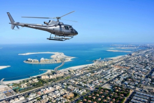 Dubai: Helicopter Flight Over The Palm Jumeirah