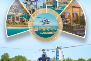 Dubai: Paseo en helicóptero, safari por el desierto, camellos y refrescos