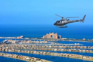 Dubaj: Przejażdżka helikopterem, wycieczka piesza po Starym Mieście, Abra i przekąski