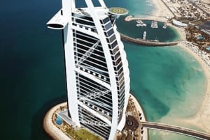 Dubai: Excursión en Helicóptero y Aventura Anfibia en el Autobús Maravilla