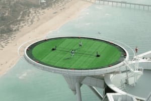 Dubai: Excursión en Helicóptero y Aventura Anfibia en el Autobús Maravilla