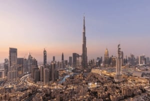 Dubai: Excursión en Helicóptero y Aventura Anfibia en el Autobús Maravilla