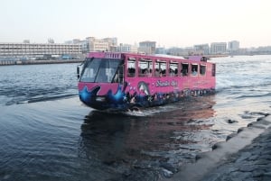 Dubai: Excursión en Helicóptero y Aventura Anfibia en el Autobús Maravilla