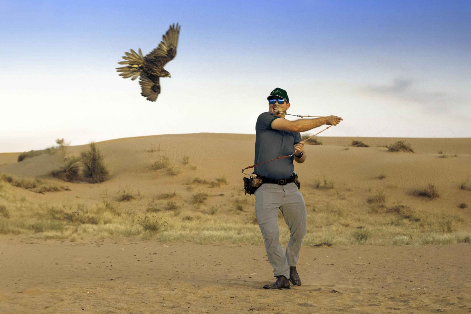 Dubai: Heritage Camel Desert Safari med traditionell middag