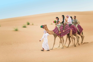 Dubai: Heritage Camel Desert Safari med traditionell middag