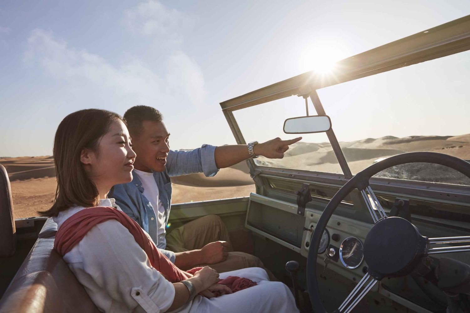 Dubaï : safari dans le désert avec nuitée et petit-déjeuner