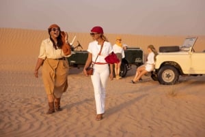 Dubaj: Heritage Land Rover Desert Tour z kolacją